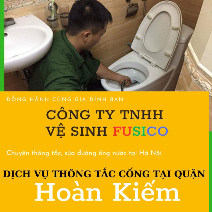 thông bồn rửa bát hoàn kiếm