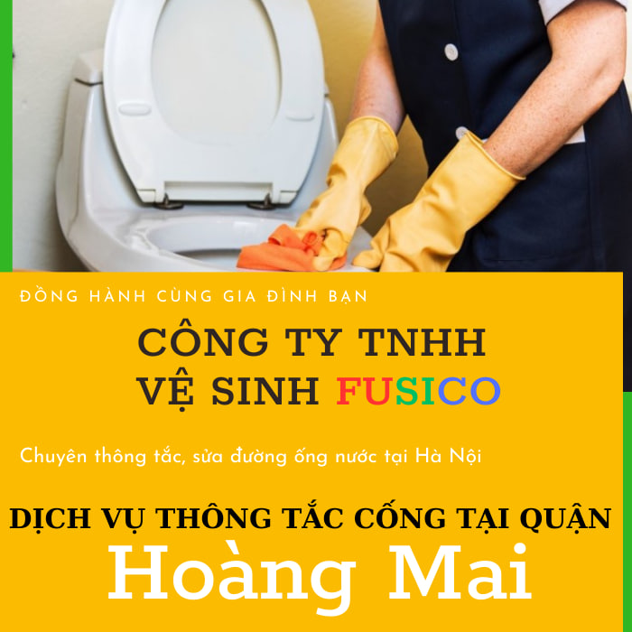 thông bồn rửa bát hoàng mai