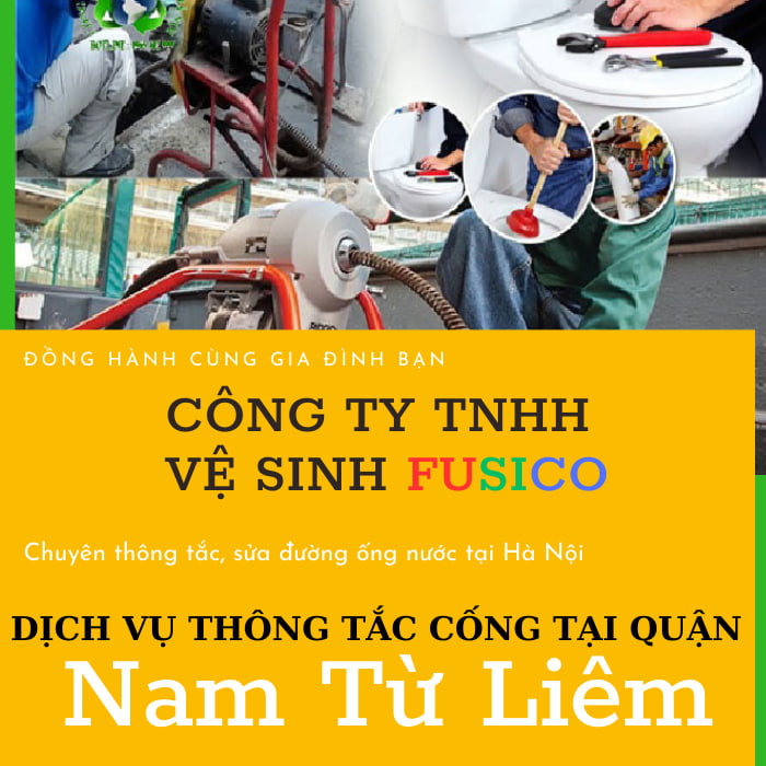 thông bồn rửa bát nam từ liêm